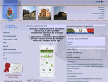 Tablet Screenshot of comune.tornata.cr.it